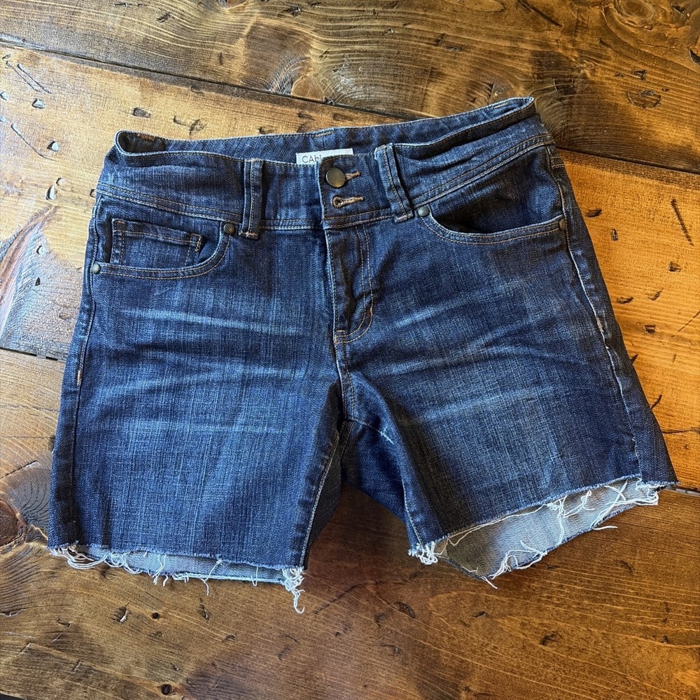 Cabi Jeans Women's Size 6 Cut Off Jeans Shorts Denim Pants